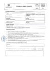 Vista preliminar de documento FORMATO PERFIL DE PUESTO PROCESO CAS N° 32