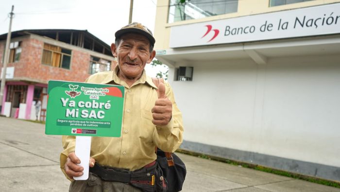 • A la fecha, el monto de indemnización a pequeños agricultores llega a S/ 6.6 millones