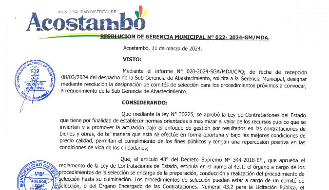 Comité de selección