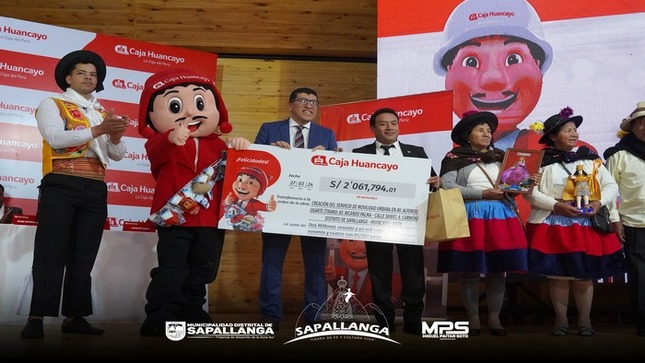 Caja Huancayo transfiere utilidades a Provincia de Huancayo