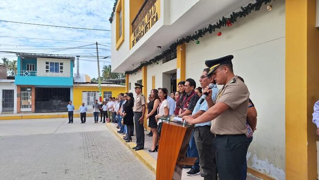 Lunes Patriótico Se Inició En Marcavelica