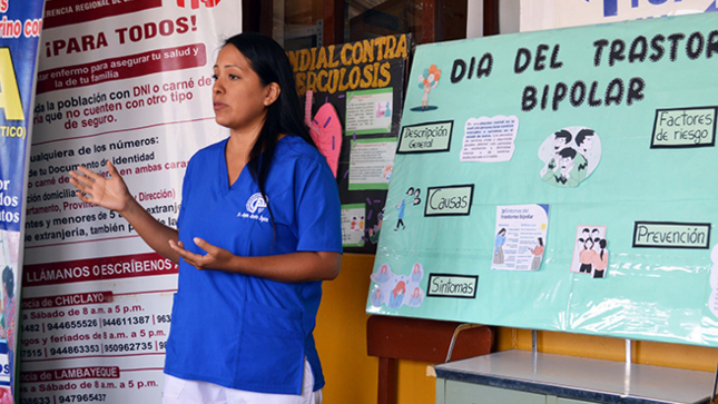 Centro de Salud Callanca Brinda Charla Informativa sobre el Trastorno Bipolar a Pacientes