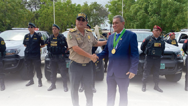 cambio de policías de Piura y Sullana