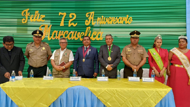 Aniversario del distrito de Marcavelica