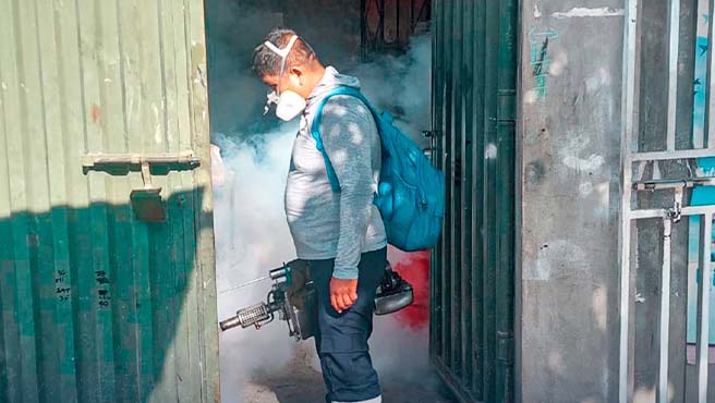 Municipalidad Provincial de Paita inicia campaña de fumigación en el sector IV
