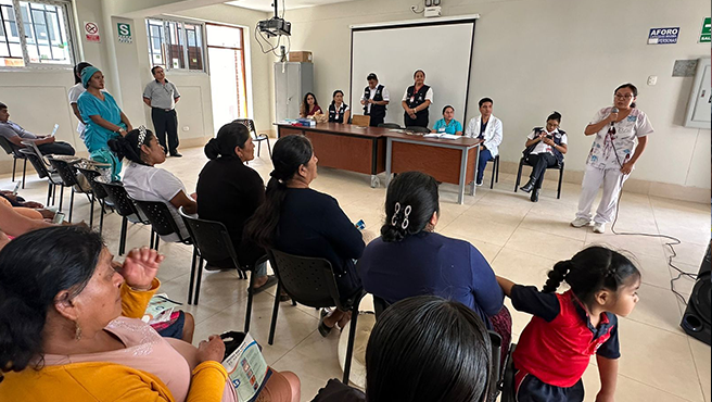Geresa Lambayeque prepara nuevas jornadas de salud para personas expuestas al consumo de agua con metales pesados en Mórrope