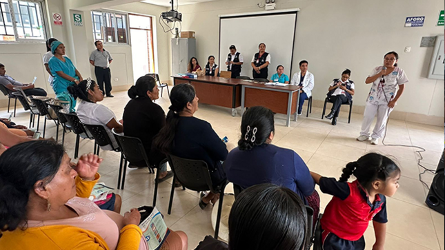 Geresa Lambayeque prepara nuevas jornadas de salud para personas expuestas al consumo de agua con metales pesados en Mórrope