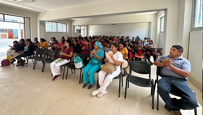 Geresa Lambayeque prepara nuevas jornadas de salud para personas expuestas al consumo de agua con metales pesados en Mórrope