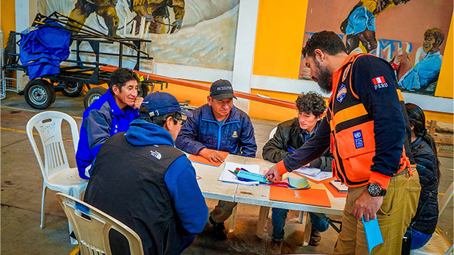 MPC Y INDECI Realizan el Curso Taller de Daños y Análisis de Necesidades