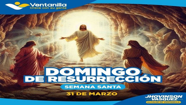 🟡 Celebramos junto con nuestros vecinos este “Domingo de Resurrección”, un día de esperanza y renovación. En este día sagrado, invitamos a reflexionar sobre el significado de la resurrección y a compartir el amor y la alegría con sus seres queridos. Nos unimos en la celebración de este día de esperanza y renacimiento.