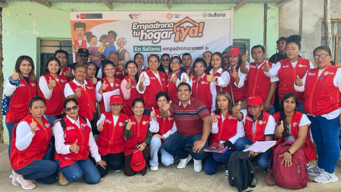 empadronamiento de hogares en tres urbanizaciones populares