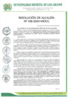 Vista preliminar de documento Resolución de Alcaldía 108-2024