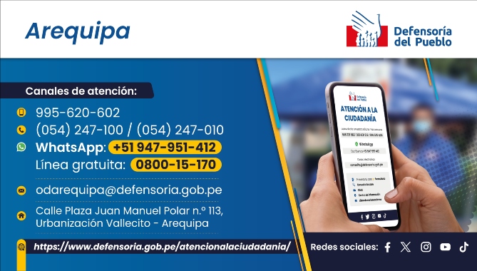 Se dió a conocer el rol de actividades que cumplirá en la provincia de Islay, la jefa de la Oficina Defensorial de Arequipa, Andrea Sarayasi, destacó que esta visita itinerante forma parte del conjunto de visitas similares que cumplirán a lo largo de este año en las ocho provincias de la región Arequipa