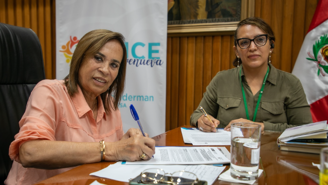 La alcaldesa de Lince, Malca Schnaiderman, se reunió con la delegación de la DIRIS Lima Centro, a cargo de la Dra, Delia Dávila.