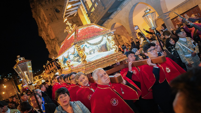 CORTE SUPERIOR DE JUSTICIA DE CUSCO PARTICIPÓ EN LAS ACTIVIDADES POR VIERNES SANTO