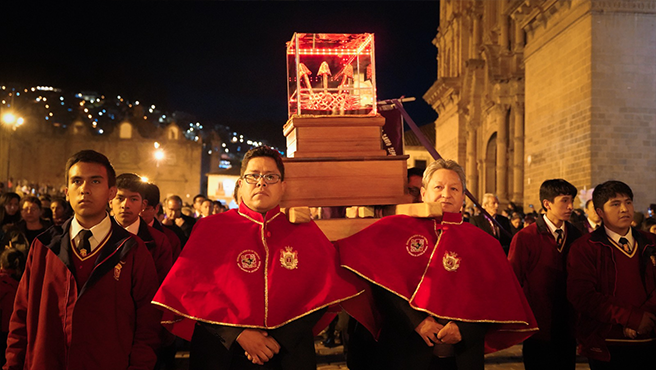 CORTE SUPERIOR DE JUSTICIA DE CUSCO PARTICIPÓ EN LAS ACTIVIDADES POR VIERNES SANTO