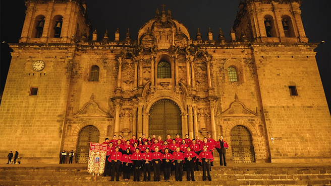 CORTE SUPERIOR DE JUSTICIA DE CUSCO PARTICIPÓ EN LAS ACTIVIDADES POR VIERNES SANTO