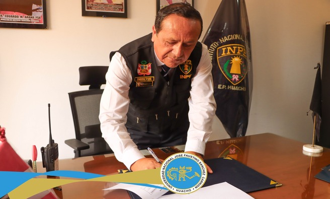 La UNJFSC y el Instituto Nacional Penitenciario del Perú a través del Penitenciario de Huacho firmaron un importante convenio Específico de Cooperación Interinstitucional