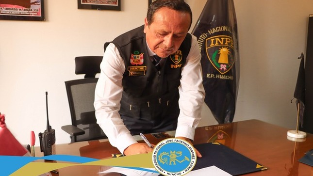 La UNJFSC y el Instituto Nacional Penitenciario del Perú a través del Penitenciario de Huacho firmaron un importante convenio Específico de Cooperación Interinstitucional