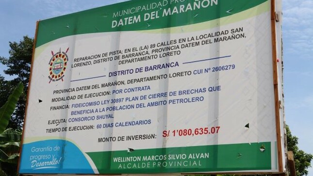 MUNICIPALIDA PROVINCIAL DATEM DEL MARAÑON