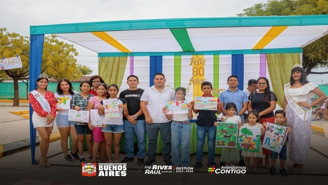 Ganadores del concurso de dibujo y pintura