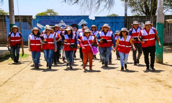 Las visitas comprenderán la inspección de 9 mil 359 lotes urbanos en distintos asentamientos humanos y centros poblados del país.