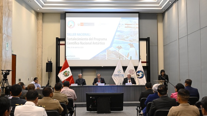 Ministerio de Relaciones Exteriores y CONCYTEC organizaron el Taller Nacional: Fortalecimiento del Programa Científico Nacional Antártico