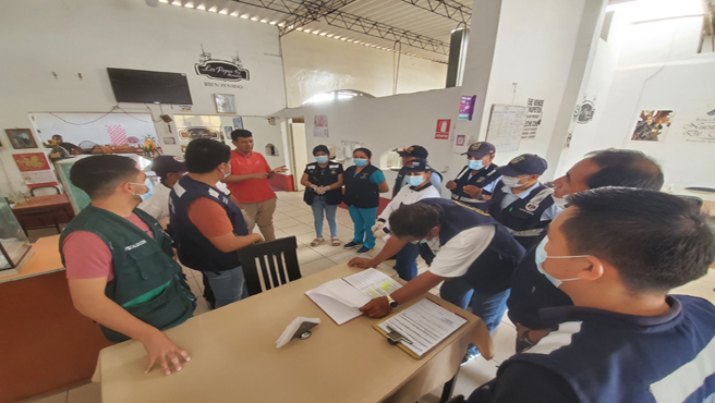 ¡Operativo Preventivo a Restaurantes!