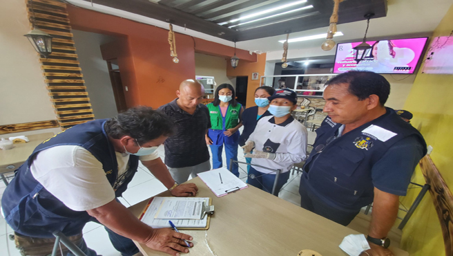 ¡Operativo Preventivo a Restaurantes!