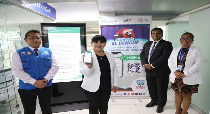 EsSalud lanza ChatBot para prevenir y detectar casos de dengue a nivel nacional con el uso de inteligencia artificial
