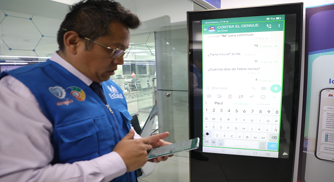 EsSalud lanza ChatBot para prevenir y detectar casos de dengue a nivel nacional con el uso de inteligencia artificial