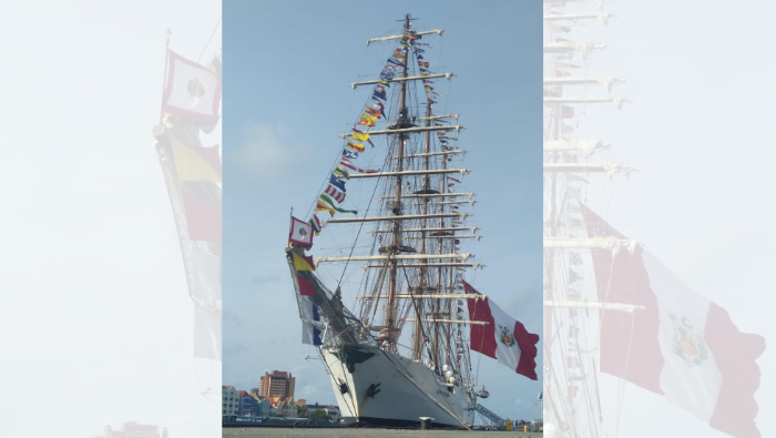 El B.A.P. Unión llega a Curazao y fortalece los lazos de amistad entre el Perú y Países Bajos