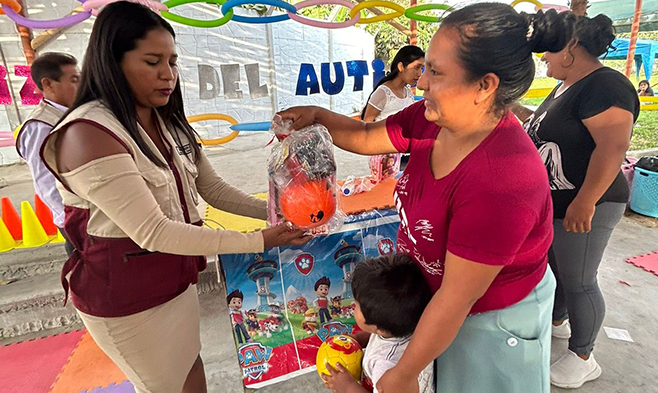 Municipalidad de Aucallama realiza jornada en el Día Mundial de Concienciación Sobre el Autismo.