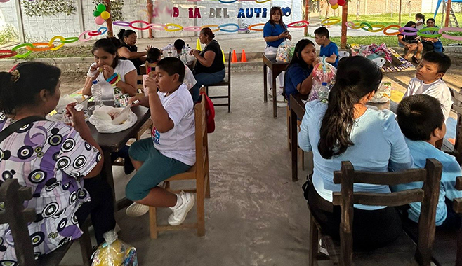 Municipalidad de Aucallama realiza jornada en el Día Mundial de Concienciación Sobre el Autismo.