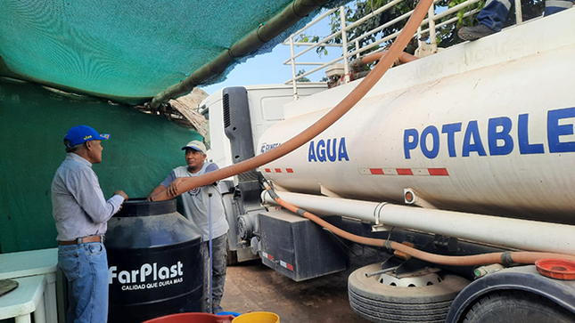 Aviso a la comunidad sobre mantenimiento del Camión Cisterna de Agua Potable.