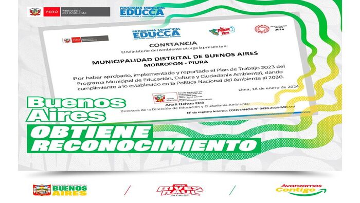 ¡Buenos Aires obtiene reconocimiento!