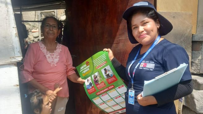 Diris Lima Este: inspecciona más de 26 000 viviendas para eliminar criaderos donde se reproduce zancudo que transmite el dengue