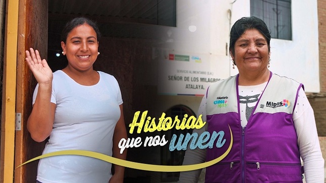 Adelaida y Evelin, madres punche de Cuna Más en Huacho (2)