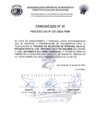 Vista preliminar de documento 4. COMUNICADO N° 01