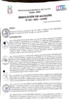 Vista preliminar de documento Resolución de Alcaldía N°021-2024-A/ MDC