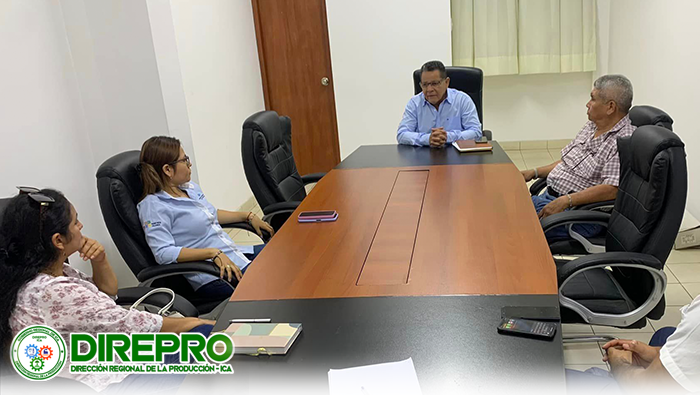 Reunión con los representantes de las empresas LERIBE, COMPAÑÍA AMERICANA DE CONSERVAS.