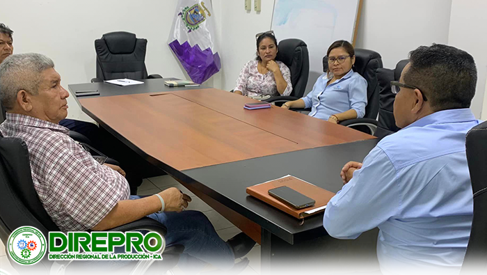 Reunión con los representantes de las empresas LERIBE, COMPAÑÍA AMERICANA DE CONSERVAS.