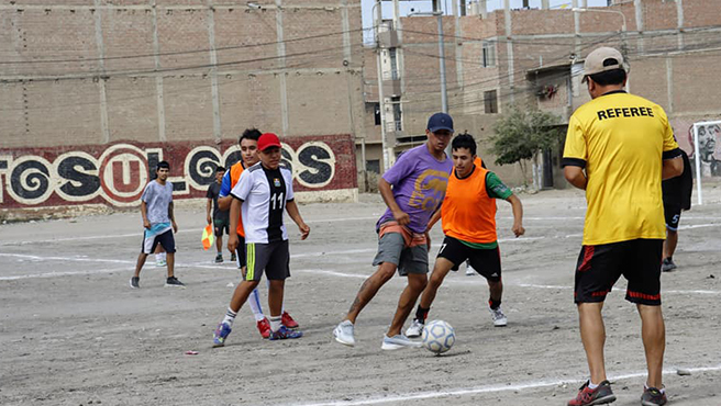 ¡Antes lleno de basura, ahora un espacio para el deporte!