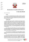 Vista preliminar de documento RESOLUCIÓN DE ACUERDO DE DIRECTORIO N° 0031-2024-APN-DIR