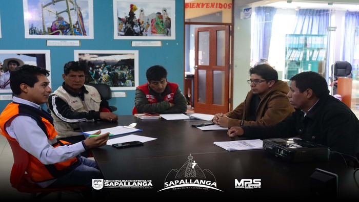 Reunión de trabajo y de coordinación en simulación de lluvias intensas