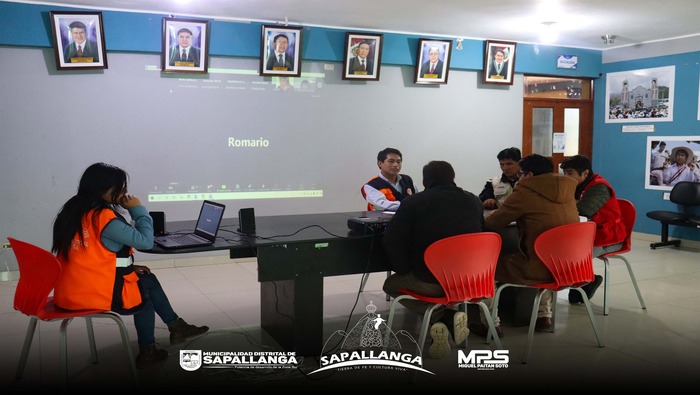 Reunión de trabajo y de coordinación en simulación de lluvias intensas
