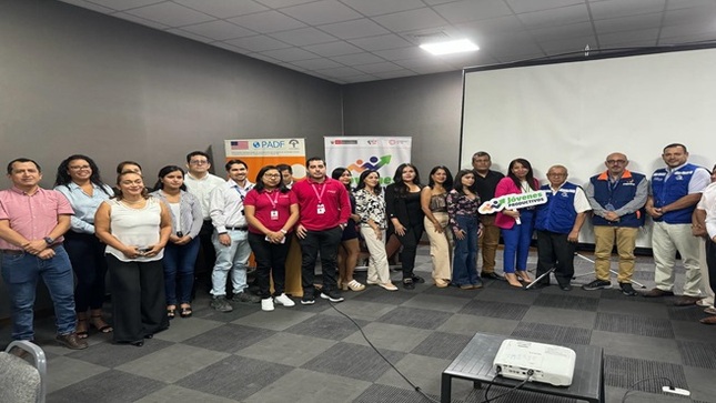 La DRTPE Piura participo en encuentro empresarial organizado por el Programa Nacional de Empleo "Jóvenes Productivos" y Cedro.