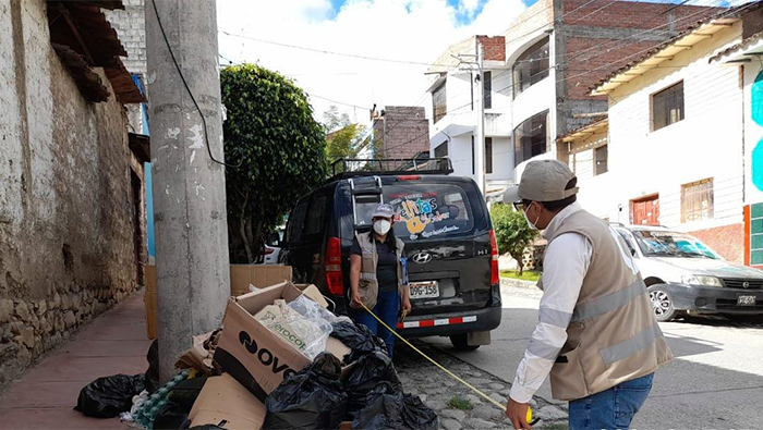 Identificación de puntos críticos de acumulación de residuos