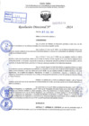 Vista preliminar de documento R.D 0326-2024