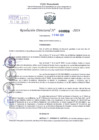 Vista preliminar de documento Resolución Directoral. N° 0998 - 2024 